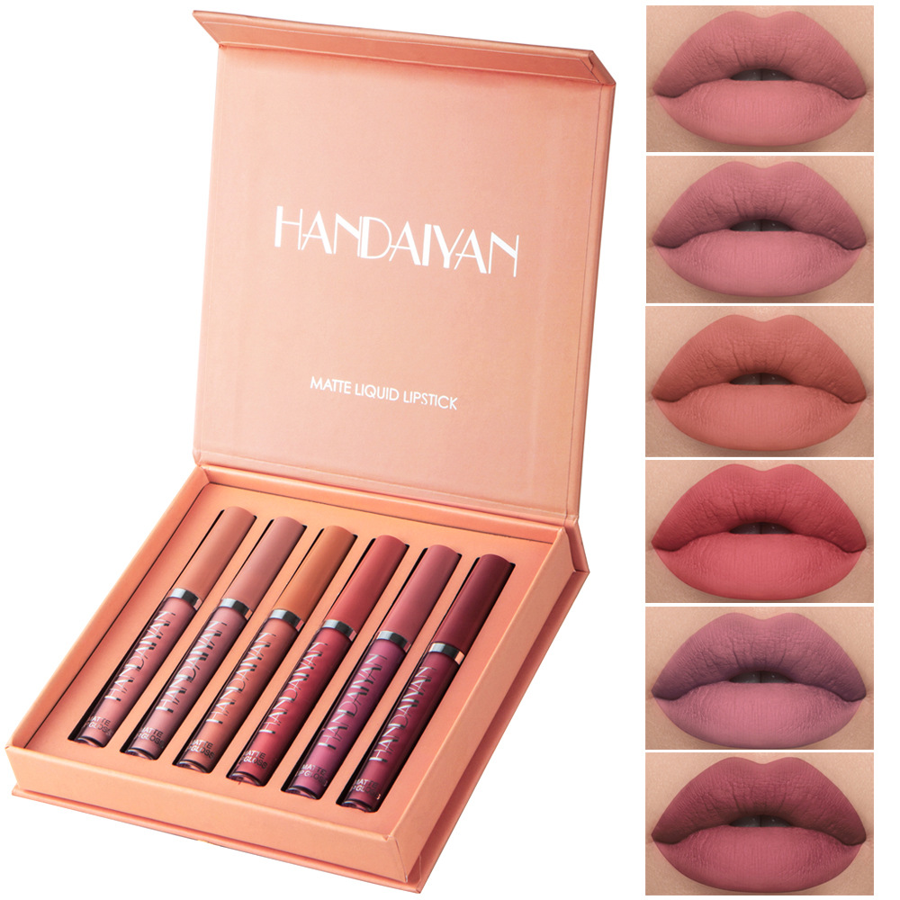 Handaiyan Matte Lip Glaze Flytande Läppstift