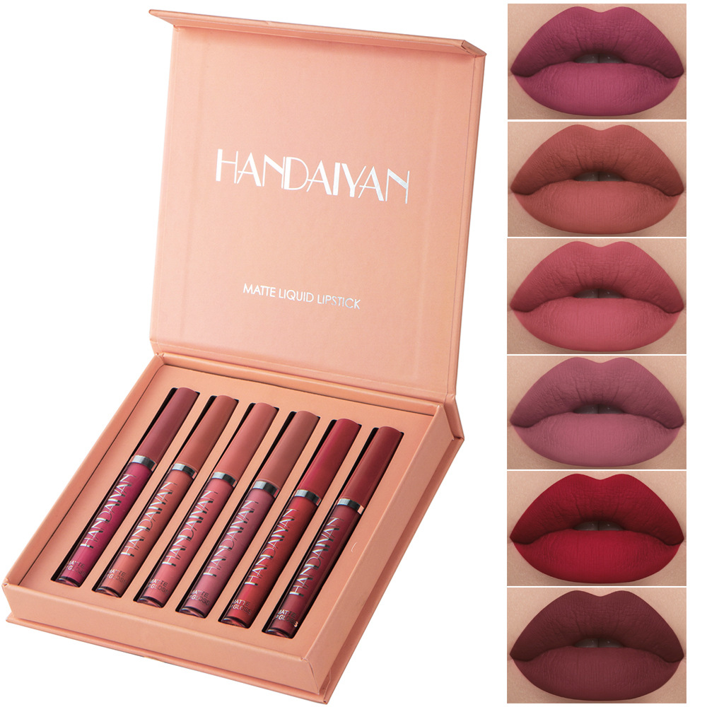 Handaiyan Matte Lip Glaze Flytande Läppstift